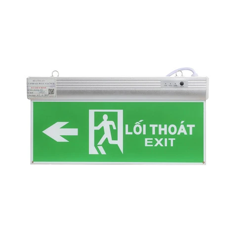Đèn Led Chỉ dẫn 2 Mặt CD01 40x20/2.2W PCCC Rạng Đông mặt trước 1