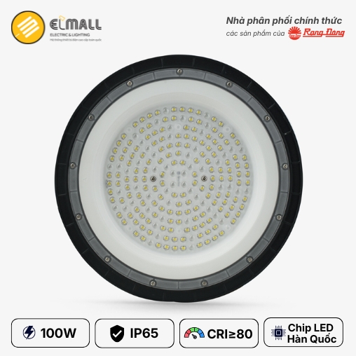 đèn highbay hb04 100w rạng đông