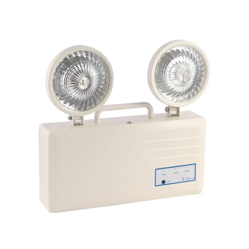 Đèn LED Khẩn Cấp KC01 2W PCCC Rạng Đông góc nghiêng mặt trước