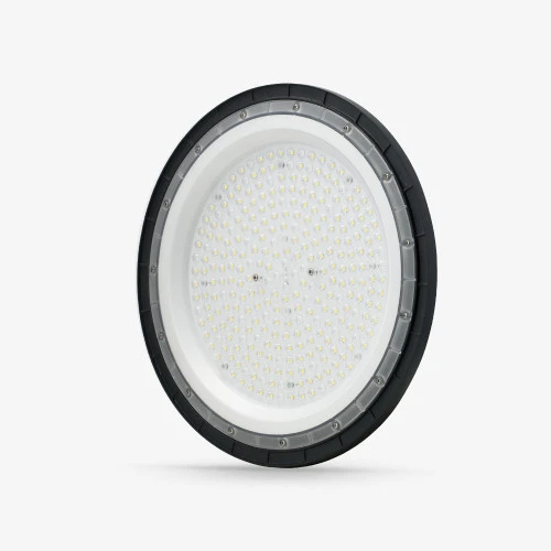 Đèn LED Nhà xưởng HB04 360/150W 6500K Rạng Đông góc nghiêng mặt trước