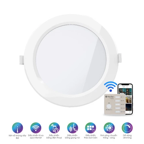 Đèn LED Panel PT04.BLE 110/9W Rạng Đông mặt trước 1