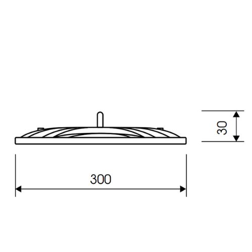 kích thước hb04 100w rạng đông