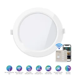 Alternative view of Đèn LED panel tròn Rạng Đông PT04.BLE 110/9W - Đổi màu