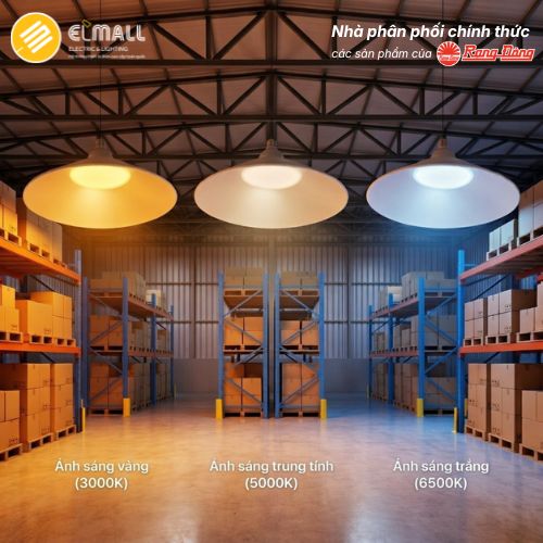 Nhiệt độ màu đèn led lowbay 30w D LB01L
