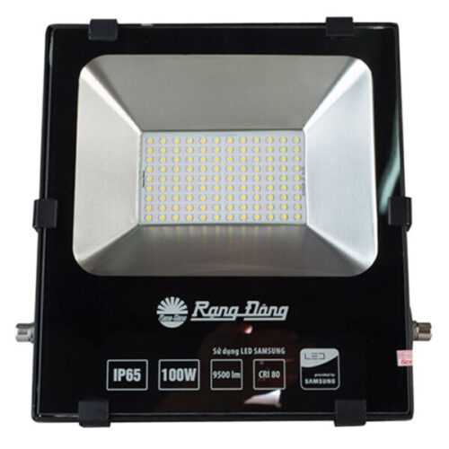 Đèn pha LED 100W CP03L Rạng Đông mặt trước 2