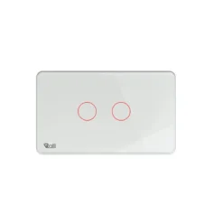 Công tắc cắm ứng Rạng Đông ctcu BLE cn 02T 2 nút bấm mau trang
