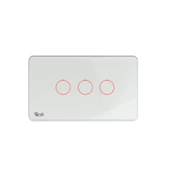 Công tắc cắm ứng Rạng Đông ctcu BLE cn 03T 3 nút bấm