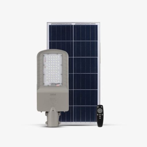Đèn đường năng lượng mặt trời Rạng Đông CSD05 sl RF 300W cơ pin năng lượng