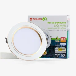 Đèn LED âm trần đổi màu Rạng Đông AT10 DM 110 9W cơ hop 2