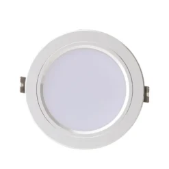Đèn LED âm trần đổi màu Rạng Đông AT10 DM 110 9W vien bac