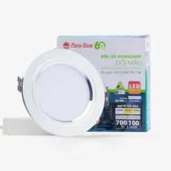 Đèn LED âm trần đổi màu Rạng Đông AT10 DM 90 9W cơ HOP1