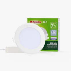 Đèn LED âm trần downlight Rạng Đông AT06 V2 90 7W cơ hop