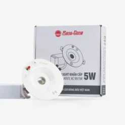 Đèn LED âm trần khẩn cấp Rạng Đông AT07 kc 90 5W vo hop