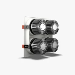 Đèn LED âm trần Rạng Đông AT25 160×160 10WX4 Plus mặt sau