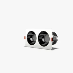 Đèn LED âm trần Rạng Đông AT25 80×160 10WX2 Plus góc nghieng 1