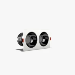 Đèn LED âm trần Rạng Đông AT25 80×160 10WX2 Plus góc nghieng 2