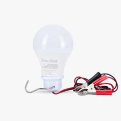 Đèn LED bulb tròn 9W A60N1 9W DCV2 đầu kẹp dùng điện AC quy 11 12 7 vdc