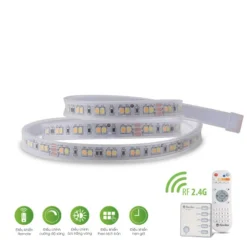 Đèn LED dây đổi màu Rạng Đông LD01 RF 1000 7W điều khiển từ xa