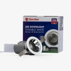 Đèn LED downlight âm trần đổi màu AT18 BLE 60 7W ánh hop