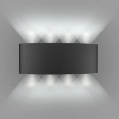 Đèn LED gắn tường Rạng Đông gt18–4m 8W ánh sáng trang