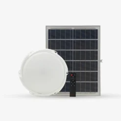 Đèn LED ốp trần năng lượng mặt trời Rạng Đông LN01 sl RF 320 200W mặt truoc