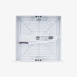 Đèn LED ốp trần vuông đế nhựa 12W LN12N 170×170 mặt sau 1