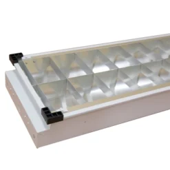 Máng đèn âm trần Rạng Đông FS40 36×2 M6 lap LED tube mặt ngang 3