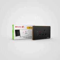 Ổ cắm chống giật âm tường Rạng Đông OCAT01 1C 16A vo hop