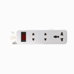 Ổ cắm đa năng 2M Rạng Đông OC05 3C 2M 10A mặt truoc