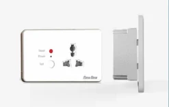 Ổ cắm máy bơm Rạng Đông OC03 mb 16A mặt nghiêng