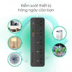 Ổ cắm thông minh Wi-Fi Rạng Đông OC09 WF usb 5C 10A cau tao 2