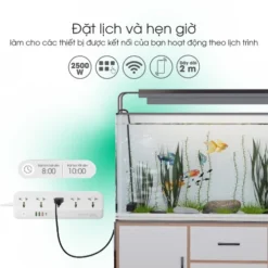Ổ cắm thông minh Wi-Fi Rạng Đông OC09 WF usb 5C 10A cau tao 3