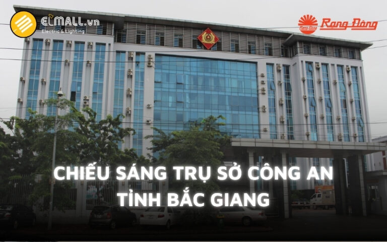 Chiếu sáng Trụ sở Công an tỉnh Bắc Giang