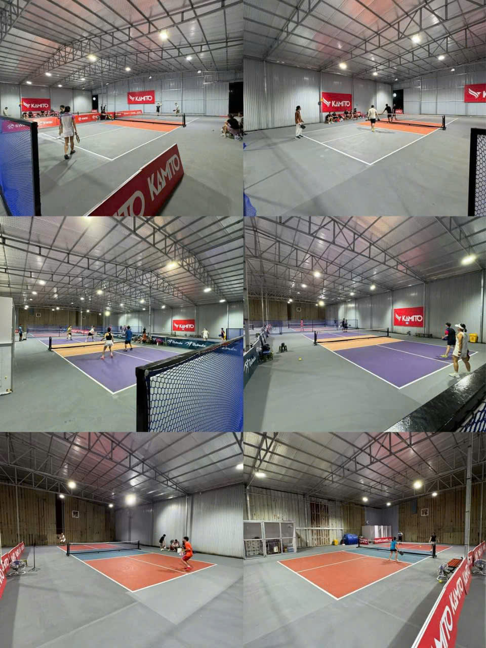 Đèn led pha module chiếu sáng Sân Pickleball BVP575 100W 200W 300W 500W 1000W