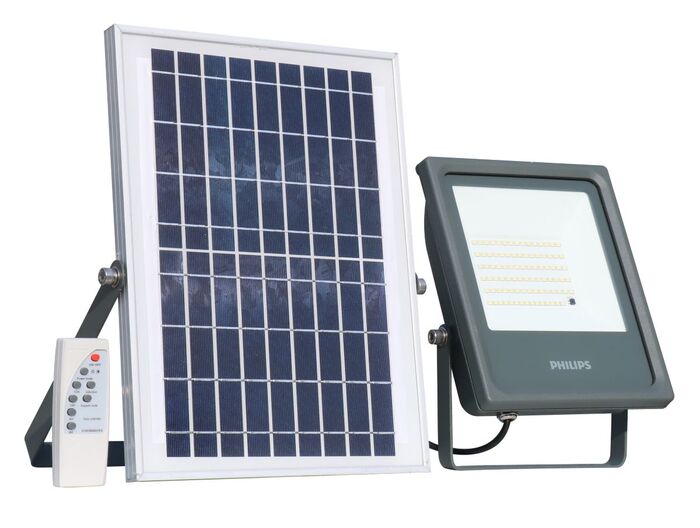 Đèn Pha Led Năng Lượng Mặt Trời Solar Flood Light BVP080 Philips